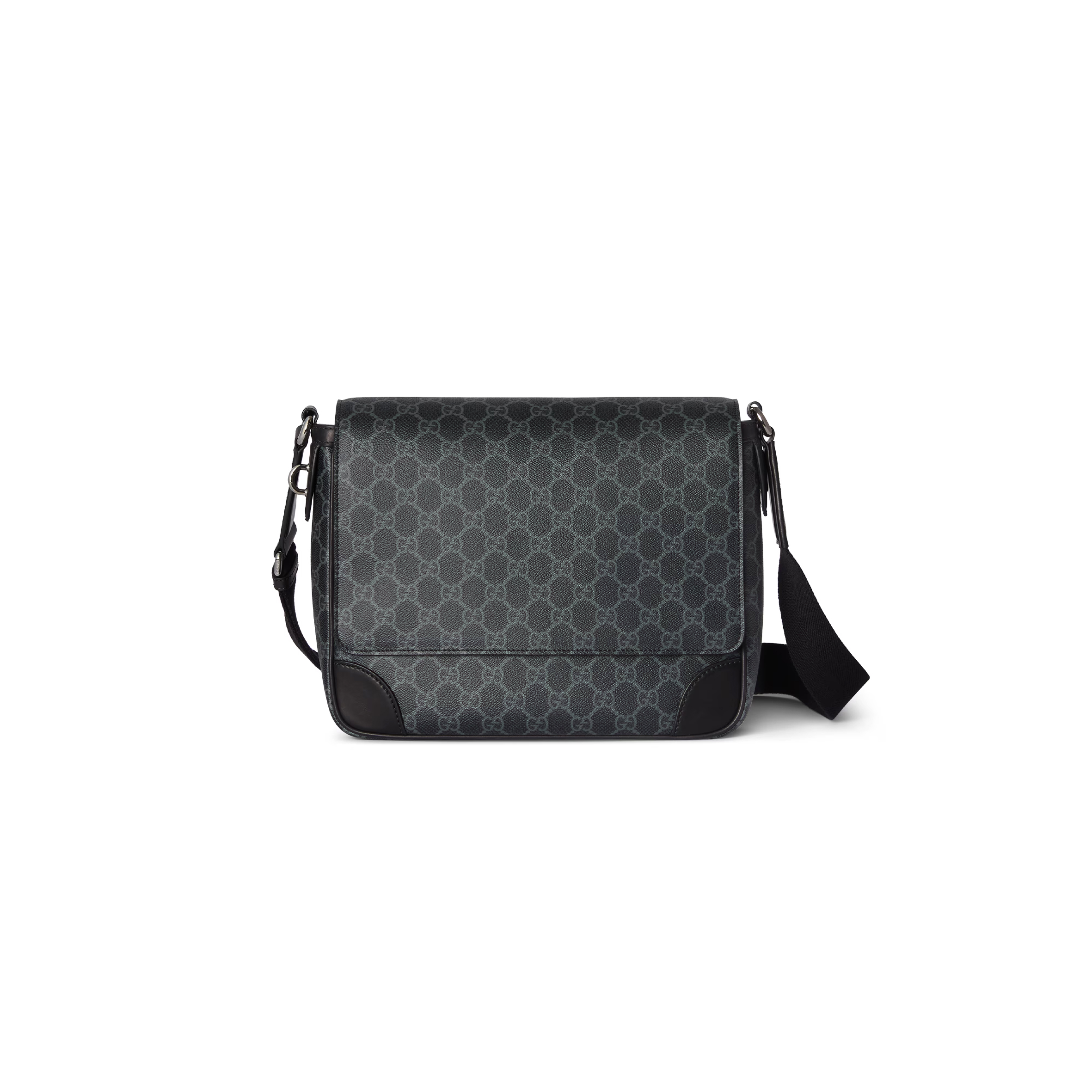 GUCCI GG EMBLEM MEDIUM CROSSBODY BAG ‎821154 (29*23*7.5cm)